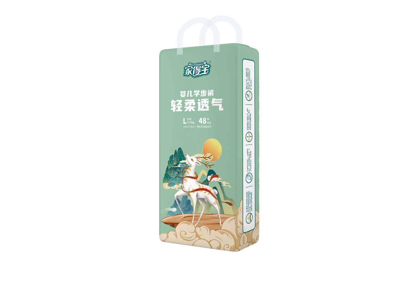 家得寶·國(guó)潮系列嬰兒學(xué)步褲 JX81